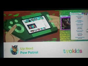 TVOKids Split Screen Credits - The Mystery Files/TVOKids Paw Patrol Described Video Bumper
