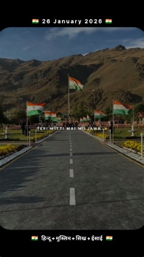 iiiiiiiii_2026 on Instagram: "🇮🇳 26- January -2026 tere mitti mein mil jawa gul banke main khil java song ||#india #jayhind #somg"