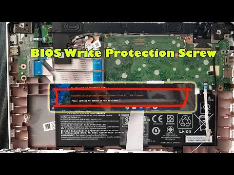 HP Chromebook write protection screw | Install windows on Chromebook