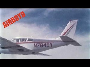 Piper PA-30 Twin Comanche Aircraft Tail Flutter Test