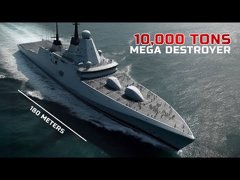 UK Builds 10,000 Ton Destroyer, Making It The Most Feared Warship On Earth | Navy's Type 83