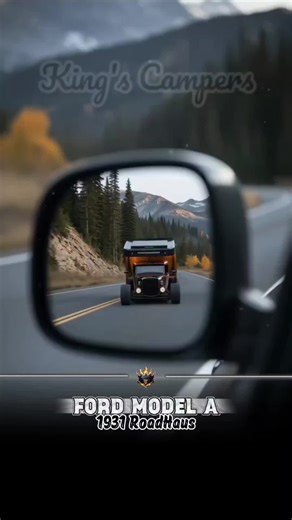 Ford Model A 1931: Hot-Rod Camper Redesign