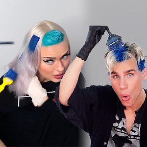 1.5M views · 10K reactions | Dyeing My Hair Blue & Watching People Do the Same! | Brad Mondo | Facebook