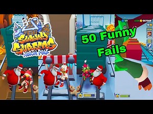 50 Funny Fails Compilations Of Subway Surfers // Subway Surfers : NorthPole2025 Epic & Funny🤣 Fails