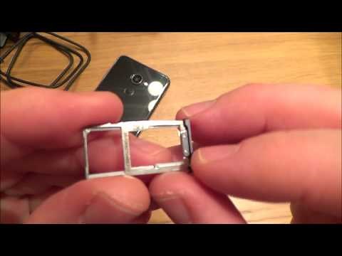 Vodafone Smart Platinum 7 Charger and SIM card Setup