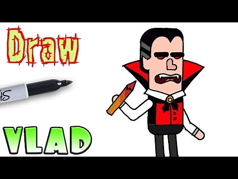 How to Draw Vlad | Bowmasters