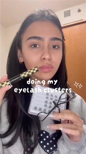Lash Cluster Tutorial For Beginners #lashes