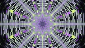 An abstract tech background design with seamless patterns and futuristic neon lights in motion