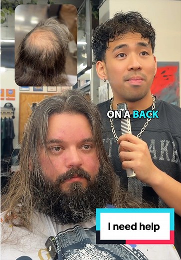 Amazing Hair Transformation for Long-Haired Guy