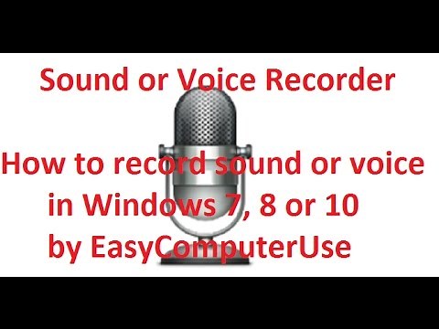 Sound or Voice recorder