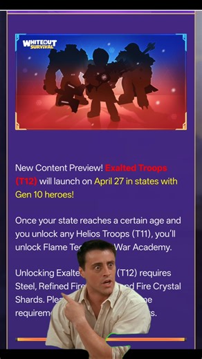 T12 IS FINALLY HERE 😱🔥 #whiteoutsurvival