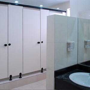 [Hot Item] Commercial HPL Compact Laminate Toilet Cubicle for Public Buildings