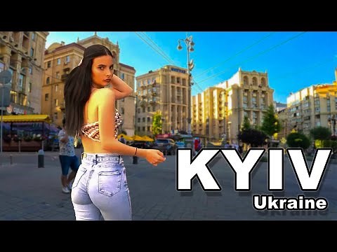 Kyiv, Ukraine 🇺🇦 - Summer 2024 - 4K-HDR Walking Tour