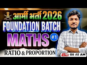 Army GD Math 2025 | Marathon Class & Practice Set | Army Exam Maths |