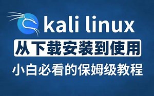 Kali最新教程（小学生都能听懂）从零基础开始学kali linux，从入门到入狱，学不会我自首！！！