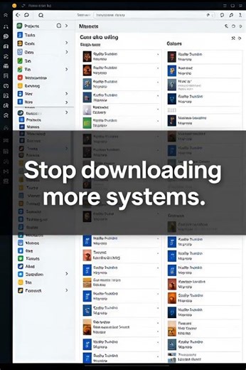 How to Organize Your Life in Notion (Simple Second Brain)“productivity system“ overthinkers” #viral