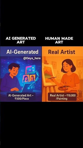 AI-Generated Art vs Traditional Artist: Is AI the Future of Creativity? #generativeart #artflowai