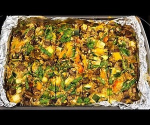 Delicious & Quick Savory Breakfast Oat Bar