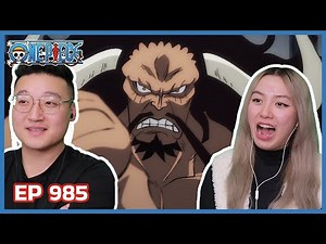 KAIDO HAS AN IMPORTANT MESSAGE! 😨 | One Piece Episode 985 Couples Reaction & Discussion