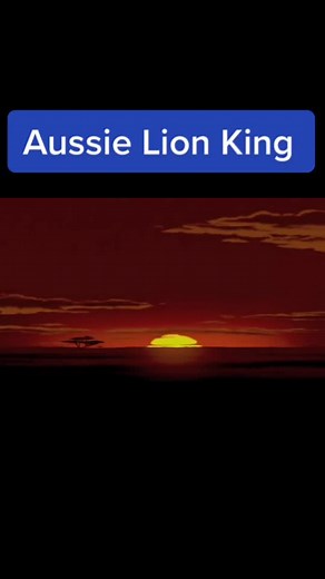 Aussie Lion King Funny Animals Movie Parody