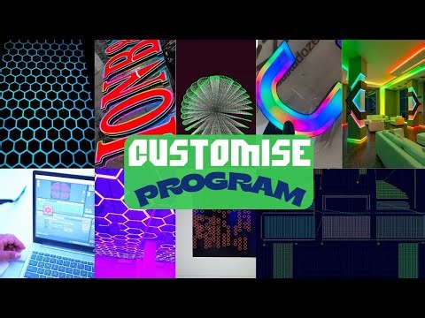 T1000/T8000 Customised Pixel LED Program 🔥 Name + Logo + Wedding Effects | Everything You Want 🔥