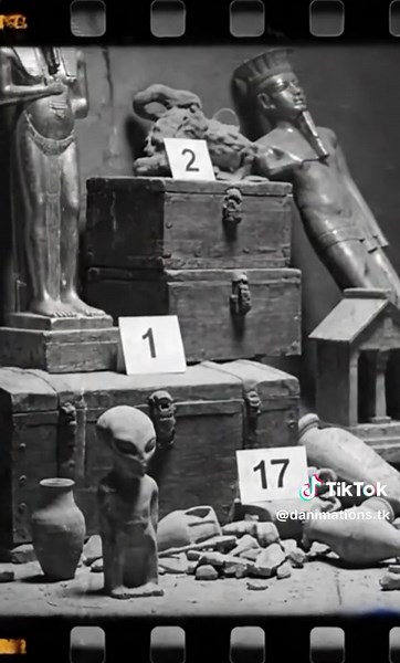 Alien Figurine Found In Tutankhamun’s Tomb? #foundfootage #Aliens #coverup