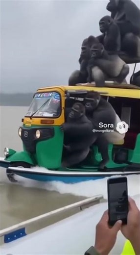 “Inside an Indian Auto Rickshaw: A Ride Like No Other!” #sora