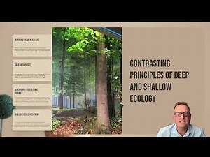 Naess Shallow and Deep Ecology Some Philosophical Ascpects