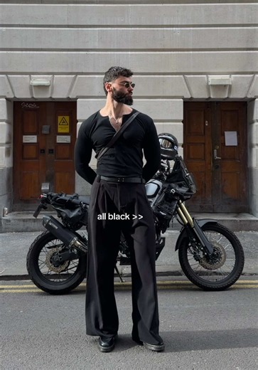 All Black Fit Check: Smart Casual Outfit Inspiration