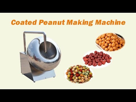 Peanut Coating Machine | The Video of Making Coated Peanut