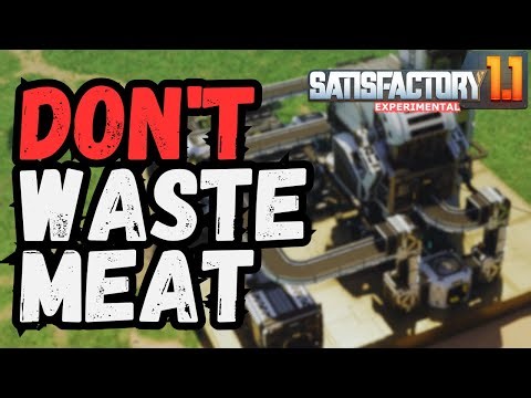 Ultimate Alien Remains Sorting Factory - Fully Automated - Satisfactory