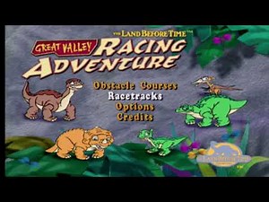The Land Before Time: Great Valley Racing Adventure -- Gameplay (PS1)