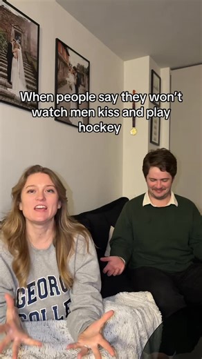 Morgan Phelps on Instagram: "WELL WE DO 👨‍❤️‍💋‍👨🏒 #heatedrivalry #gay #hockey #love #nyc"