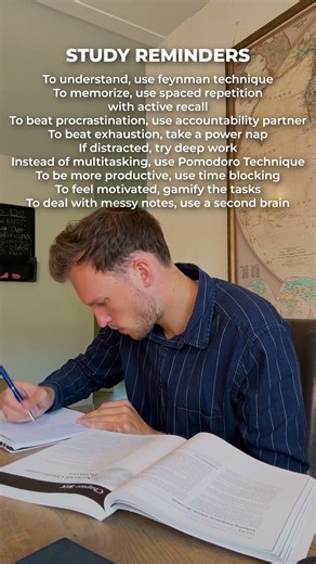 Study Reminder: Here are the solutions for every common study struggle.
