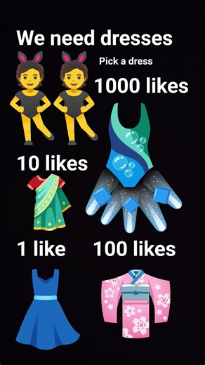 We need dresses Pick a dress #dresses 👗🥻👘🩱☄️🔹🫧🫧💕❤️🌹🌸🧴🧼💖🖊️⛎🐟♊♈♉♊♋♌♍♎♏♐♑♒♓⛎♀️♂️⚧️