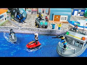 Spielzeug Kinderfilm City Action Kinderfilm mit SEK, Polizeiautos und Bankräuber | Toys for Kids