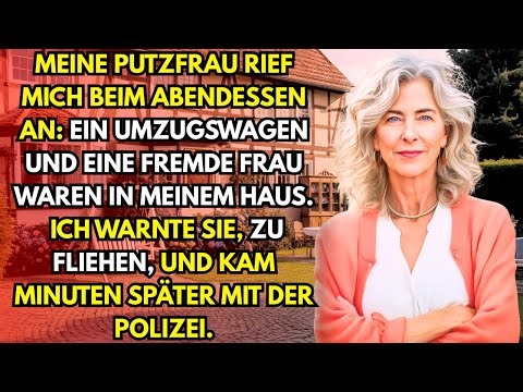Ich war zum Essen bei meinem Sohn. Die Putzfrau rief an: „Jemand ist in Ihrem Haus!“