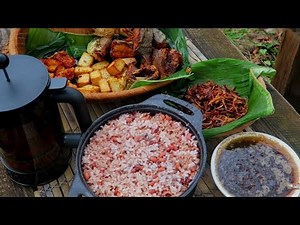 Popular breakfast dish // West African // African food // Togo // ASMR cooking