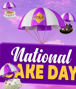 It's National Cake Day, and we’re celebrating with the ultimate cake fest! 🍰 From decadent to delightful, there’s a cake for everyone to enjoy. Treat yourself to something sweet today and let’s make every bite a reason to smile. 🎂 #MrsG #NationalCakeDay | Mrs. G