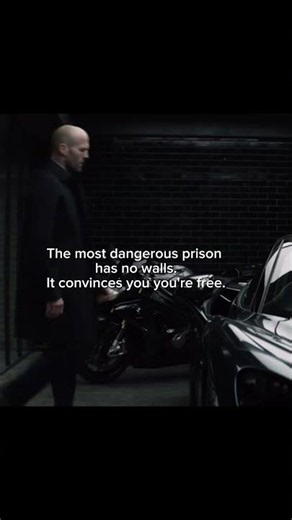 The most dangerous prison has no walls. It convinces you you're free.