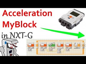 How to Program an Acceleration MyBlock in NXT-G