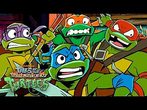 Ninja Turtles VS. Mechazoid Robots! 🤖 | NEW Series: Tales of the Teenage Mutant Ninja Turtles | TMNT