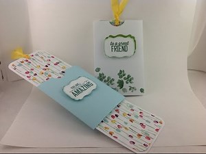 雙向滑動式卡片製作示範 Double Slider Card