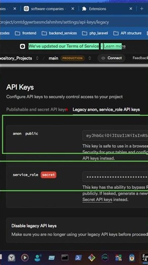 Supabase Connection in Node.js 🔥 #shorts
