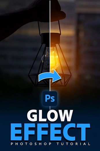 Create glow effect in Photoshop