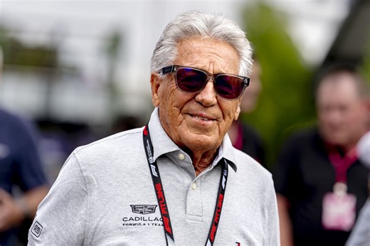 Mario Andretti's birthday celebration gone wrong as police hand him his first-ever speeding ticket during IndyCar weekend