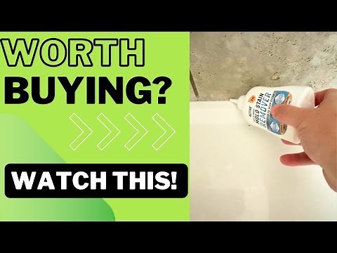 Review and Demo of Mold Stain Remover Gel Cleaner