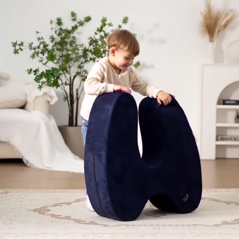 Sensory Soft Squeeze Seat – Calming Compression Chair for Kids with Sensory Needs, Washable Cover, Rocking Design