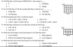 In D flip-flop, if clock input is HIGH & D=1, then output is __... | Filo