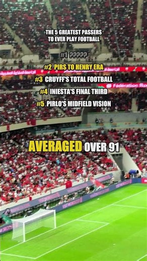 The Best Passers In Football History Ranked 🪜 #football #soccer #ranking